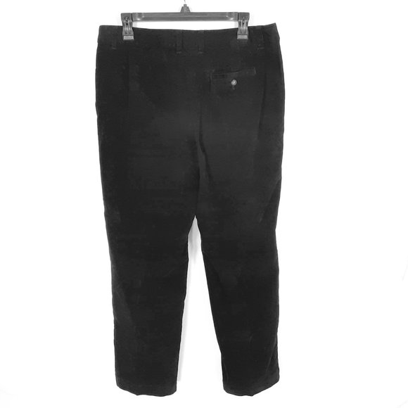 Pendleton Jeans Pants Size 12 Black Corduroy - Picture 4 of 5